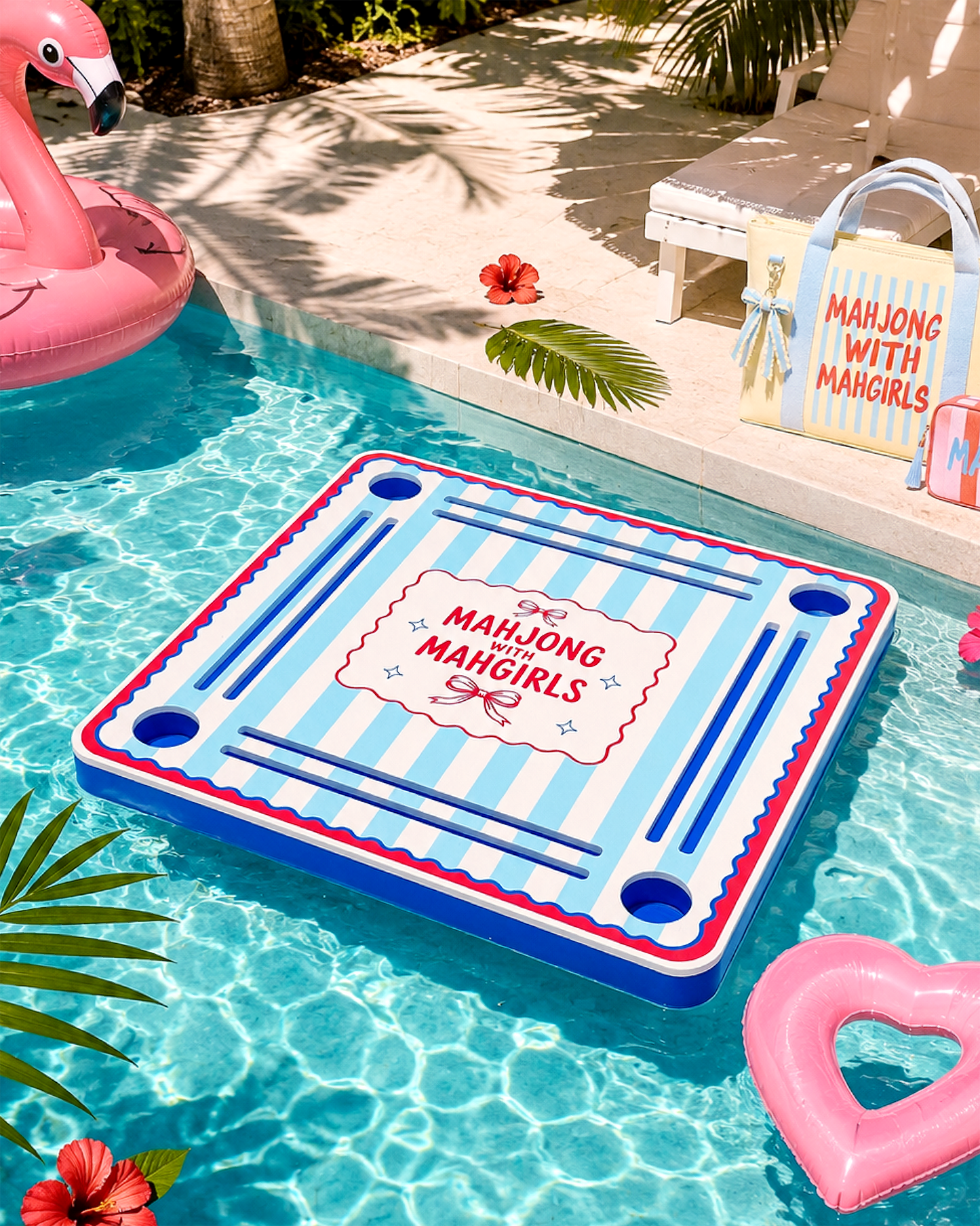 August Pre-Order- Floating Mahjong Mat - Mahgirls