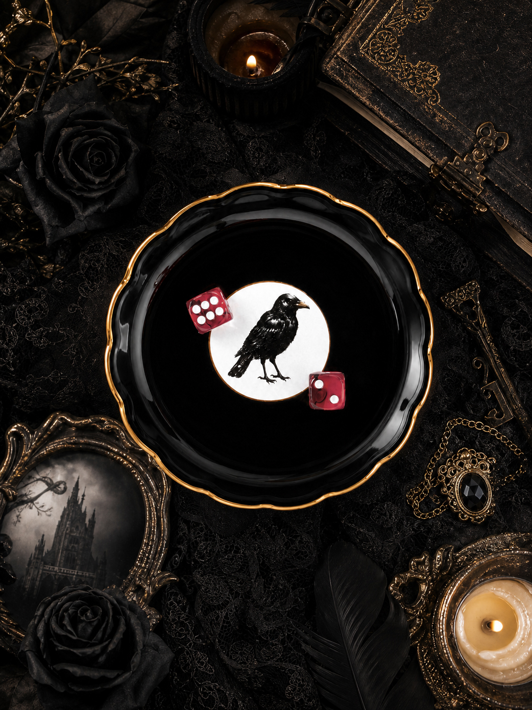 October Pre-Order Gothic Hour - Dice Dish