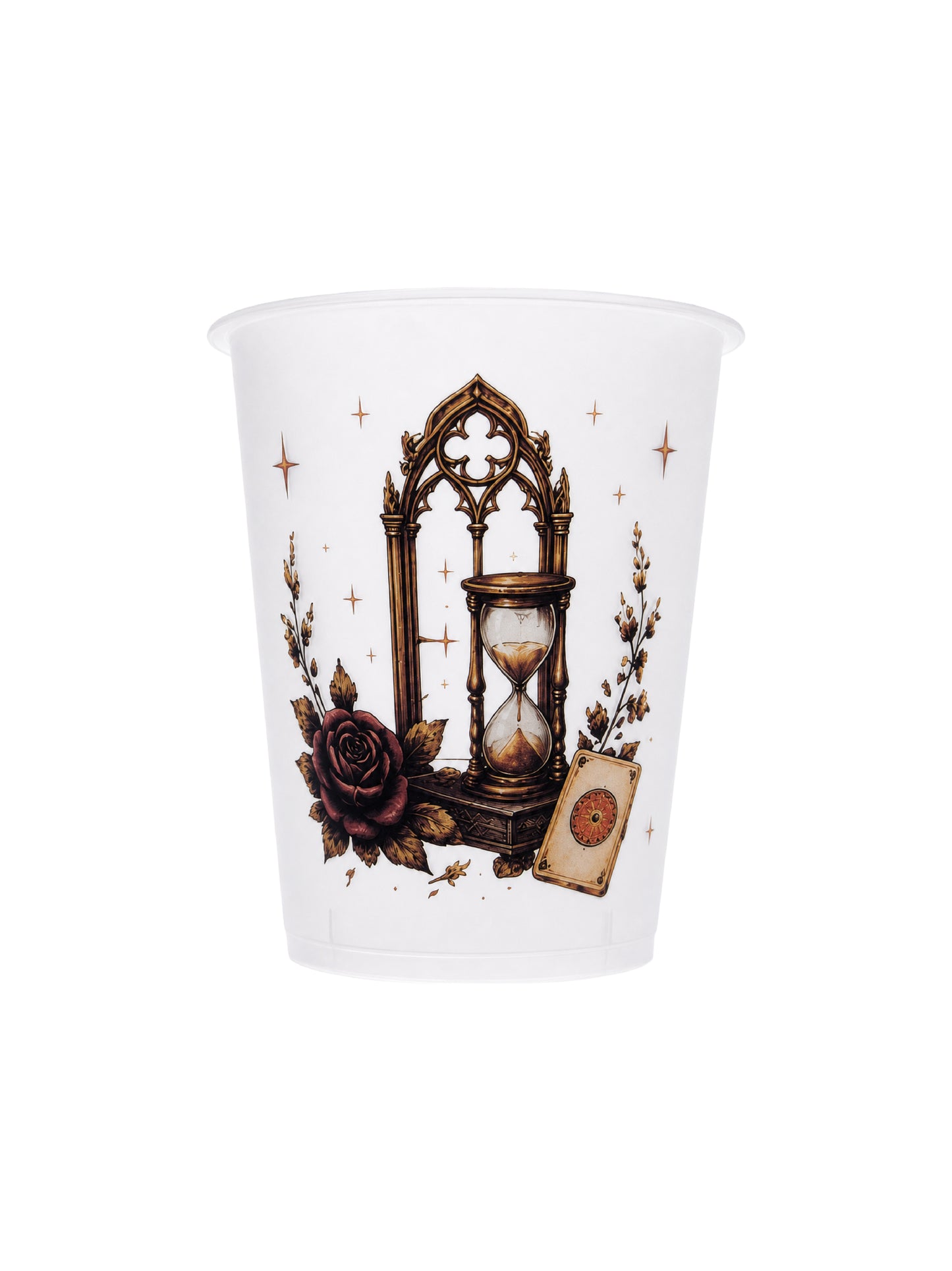Gothic Hour Frosted Party Cups 30 pieces, 5 in 1