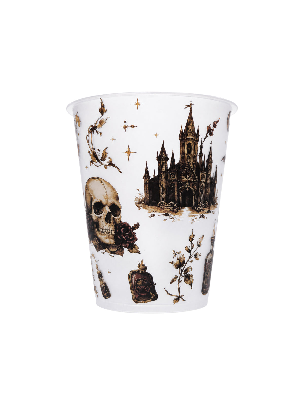 Gothic Hour Frosted Party Cups 30 pieces, 5 in 1
