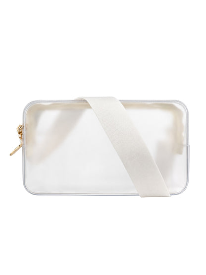 Grandmillennial Luxury American Mahjong Tile Set, with Clear Jelly Crossbody Pouch