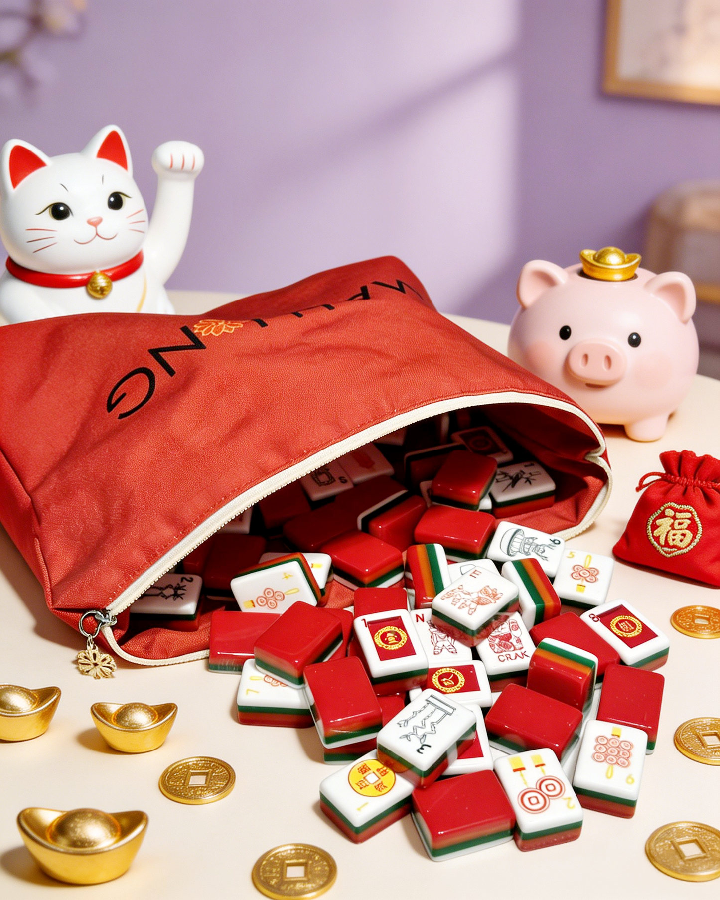 Lucky Mahjong set - Premium tile game