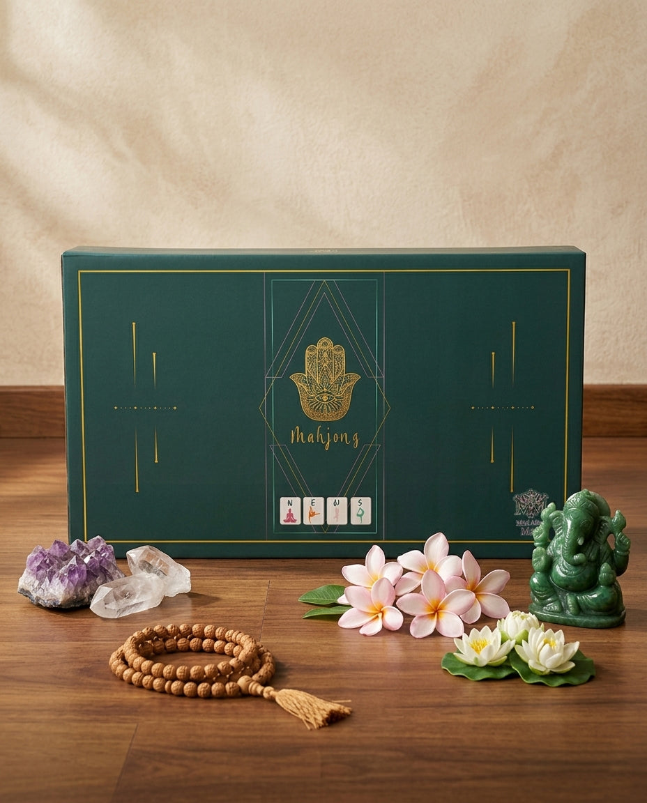 Yoga Mahjong set - Premium tile game