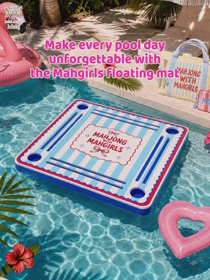 August Pre-Order- Floating Mahjong Mat - Mahgirls